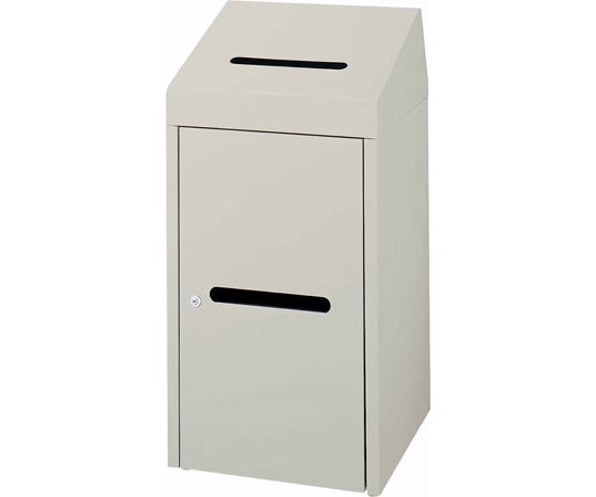 山崎産業(コンドル) 機密文書回収ボックスA4 YW-169L-ID 1個(ご注文単位1個)【直送品】