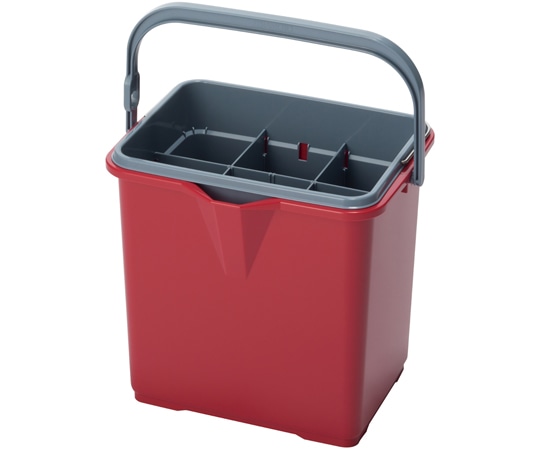 テラモト 仕切付きバケツⅡエンジ CE-447-100-6 1個(ご注文単位1個)【直送品】