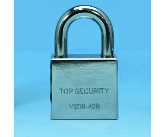 和気産業 ディスク南京錠 40mm IB-073 1セット(ご注文単位1セット)【直送品】