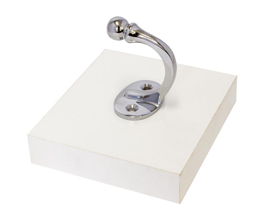 和気産業 真鍮フック 光沢クローム IK-107 1個（ご注文単位1個）【直送品】