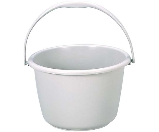 新輝合成 ニューセレクトバケツ ワイド 9.5Lグレー 4973221006822 1個（ご注文単位1個）【直送品】