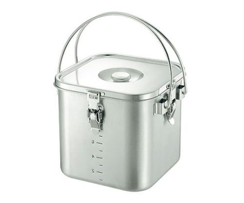 本間製作所 19-0IH対応スタッキング角型給食缶 27cm 57427 1個（ご注文単位1個）【直送品】