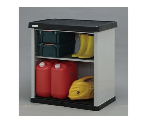 アイリスオーヤマ ホームロッカー ブラック/グレー HL-900V 1個(ご注文単位1個)【直送品】