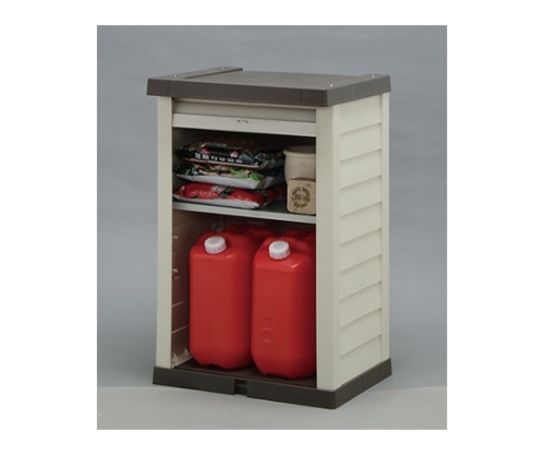 アイリスオーヤマ ウッディロッカー ブラウン/ベージュ WDL-910V 1個(ご注文単位1個)【直送品】