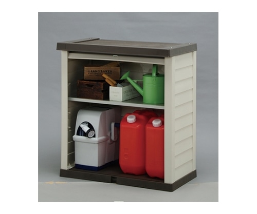 アイリスオーヤマ ウッディロッカー ブラウン/ベージュ WDL-910WV 1個(ご注文単位1個)【直送品】