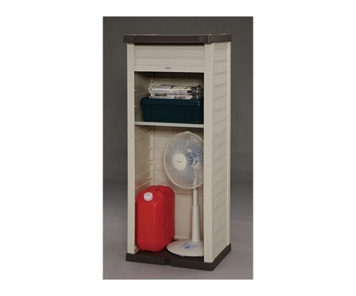 アイリスオーヤマ ウッディロッカー ブラウン/ベージュ WDL-1500V 1個(ご注文単位1個)【直送品】