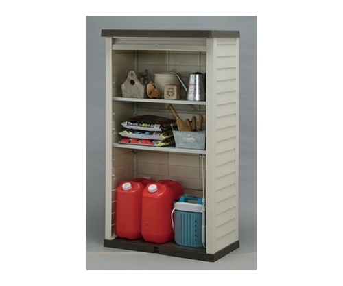 アイリスオーヤマ ウッディロッカー ブラウン/ベージュ WDL-1500WV 1個(ご注文単位1個)【直送品】