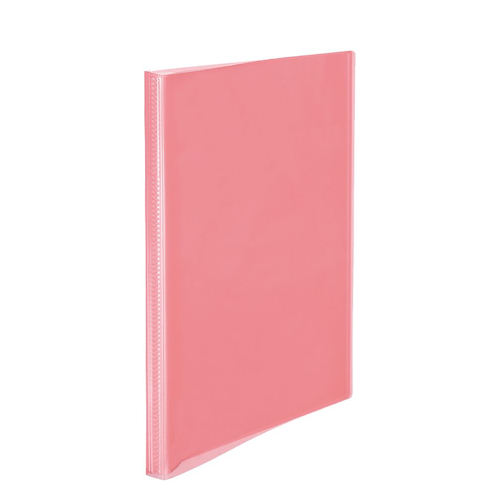 プラス シンプルクリアーファイル 40P ピンク FC-240SC PK 1冊(ご注文単位1冊)【直送品】