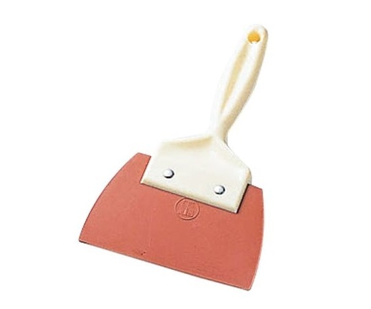 田中糧機製作所 PC柄ゴムヘラ赤 大  1個（ご注文単位1個）【直送品】