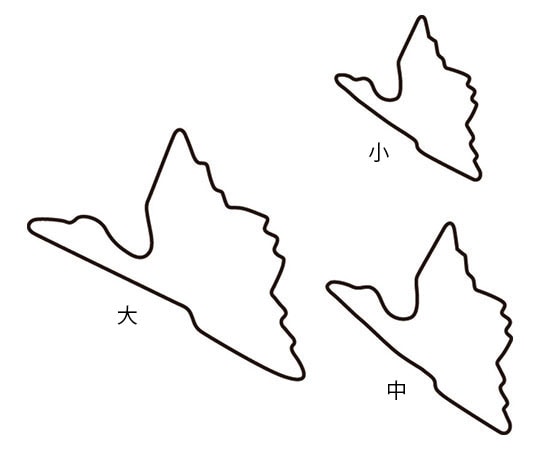 アズワン 生抜 鶴 大 #3  1個（ご注文単位1個）【直送品】