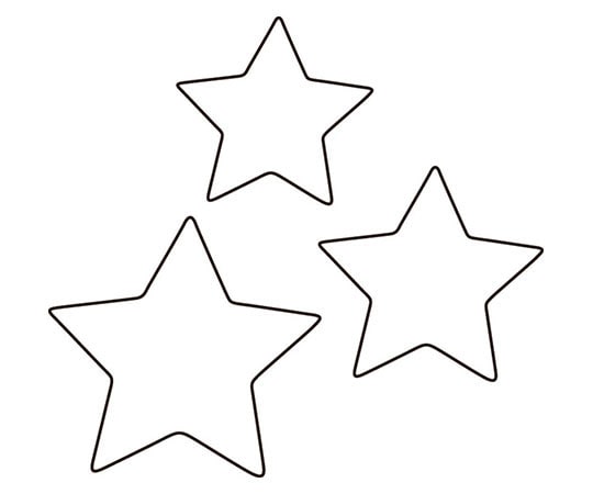 アズワン 生抜 3PC 星  1個（ご注文単位1個）【直送品】