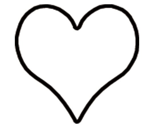 アズワン 生抜 極小 ハート  1個（ご注文単位1個）【直送品】