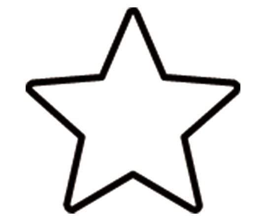 アズワン 生抜 極小 星  1個（ご注文単位1個）【直送品】