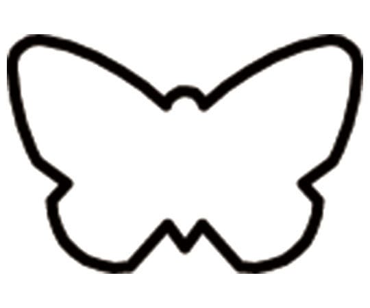 アズワン 生抜 極小 蝶  1個（ご注文単位1個）【直送品】