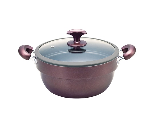 アズワン アルミ段付兼用鍋 26cm 6151-086 1個（ご注文単位1個）【直送品】