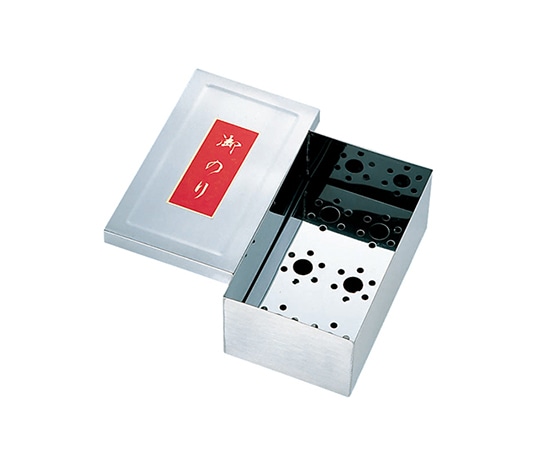 エムテートリマツ 18-0のり缶 小  1個（ご注文単位1個）【直送品】