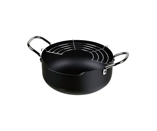 パール金属 メイドインジャパン 鉄製注ぎやすい天ぷら鍋 22cm HB-1891 1個（ご注文単位1個）【直送品】