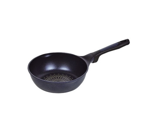 パール金属 驚きの軽さ ブルーダイヤモンドコート極深フライパン 20cm HB-2449 1枚（ご注文単位1枚）【直送品】