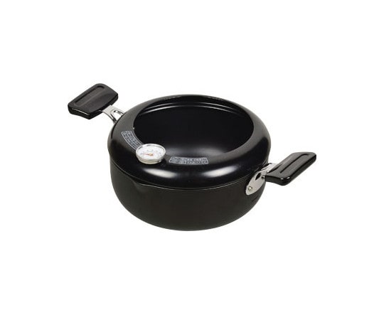 パール金属 NEW楽天家 鉄製温度計付両手天ぷら鍋 20cm HB-2518 1個（ご注文単位1個）【直送品】