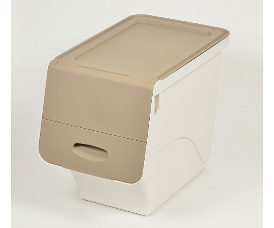 パール金属 キッチンフタ付ストッカー スリムL ブラウン HB-2534 1個（ご注文単位1個）【直送品】