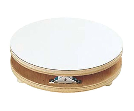 カンダ 回転台 白デコラ 27cm 334003 1個（ご注文単位1個）【直送品】