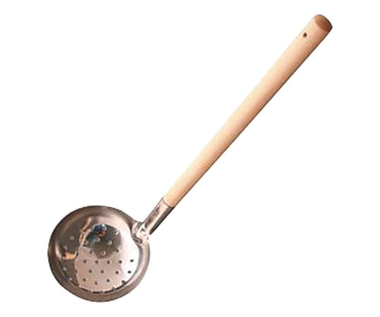 カンダ 木柄和食レードル 穴明  1個（ご注文単位1個）【直送品】