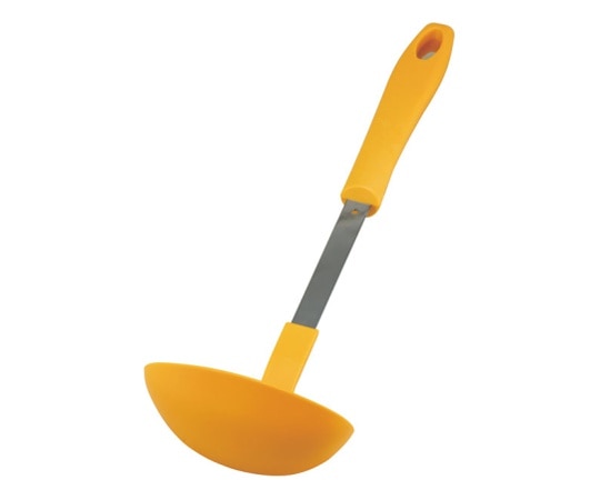 カンダ 抗菌・耐熱『いろ・色』お玉 オレンジ  1個（ご注文単位1個）【直送品】