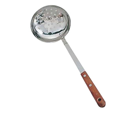 霜鳥製作所 パッカーウッド 穴明お玉 中 No.324 1個（ご注文単位1個）【直送品】