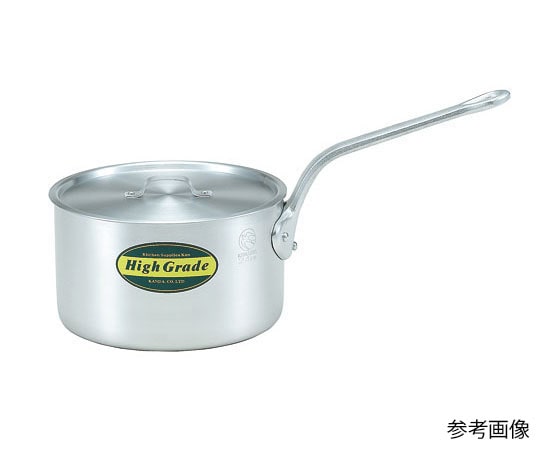 カンダ ハイグレード アルミ片手鍋 目盛付 18cm(2.8L)  1個（ご注文単位1個）【直送品】