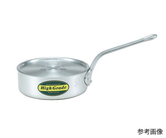 カンダ ハイグレード アルミ浅型片手鍋 24cm(3.6L)  1個（ご注文単位1個）【直送品】