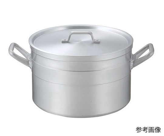 本間製作所 KO超耐久型 アルミ半寸胴鍋 27cm(9.8L)  1個（ご注文単位1個）【直送品】