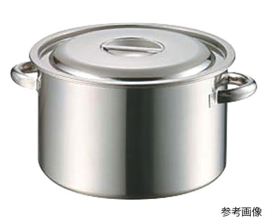 赤川器物製作所 AG モリブデン半寸胴鍋 27cm(10.0L)  1個（ご注文単位1個）【直送品】