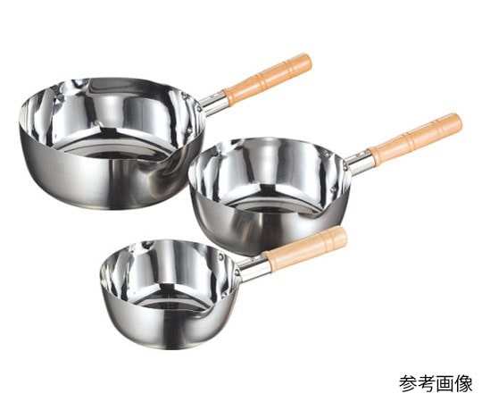 赤川器物製作所 AG 21-0電磁雪平鍋 ミラー仕上 21cm  1個（ご注文単位1個）【直送品】