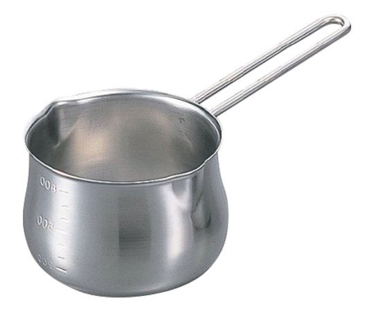 タケコシ 18-8目盛付ミルクパン 1000mL 1個(ご注文単位1個)【直送品】