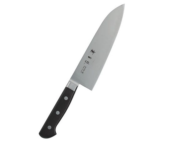 アズワン 神田作 黒合板三徳包丁 18cm  1個（ご注文単位1個）【直送品】