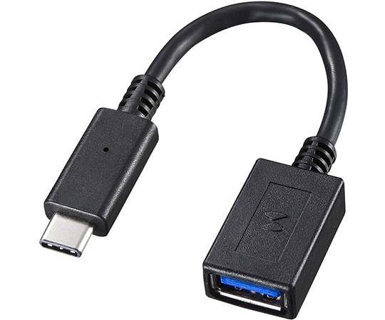 サンワサプライ TypeC-USBA変換アダプタケーブル AD-USB26CAF 1個(ご注文単位1個)【直送品】