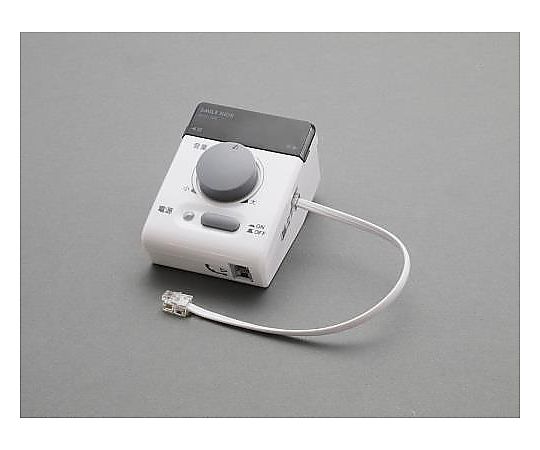 エスコ [単3x2本]電話拡声器 EA764CB-9 1個(ご注文単位1個)【直送品】