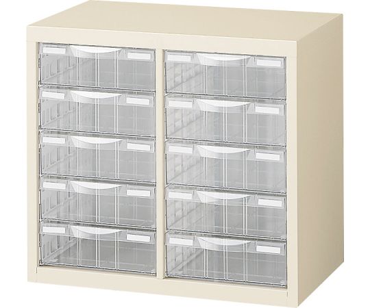 生興 整理ケース(ニューグレー) A4判2列深型5段 A4G-P205L 1台(ご注文単位1台)【直送品】