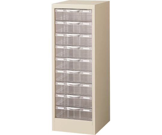 生興 整理ケース(ニューグレー) B4判1列深型9段 B4G-P109L 1台(ご注文単位1台)【直送品】