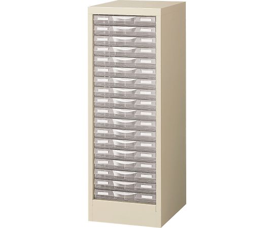 生興 整理ケース(ニューグレー) B4判1列浅型18段 B4G-P118S 1台(ご注文単位1台)【直送品】