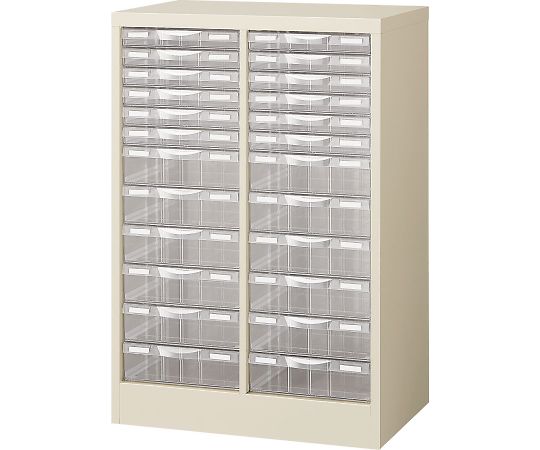 生興 整理ケース(ニューグレー) B4判2列浅型6段・深型6段 B4G-P212C 1台(ご注文単位1台)【直送品】