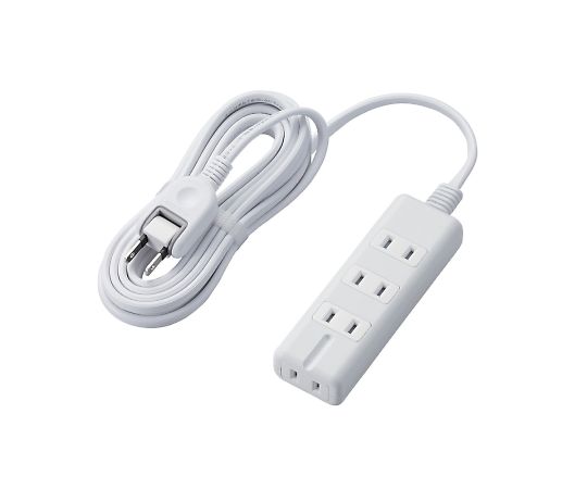 エレコム 磁石タップ 4個口(内3ピン1) 3m ホワイト T-KM01-2430WH 1個(ご注文単位1個)【直送品】