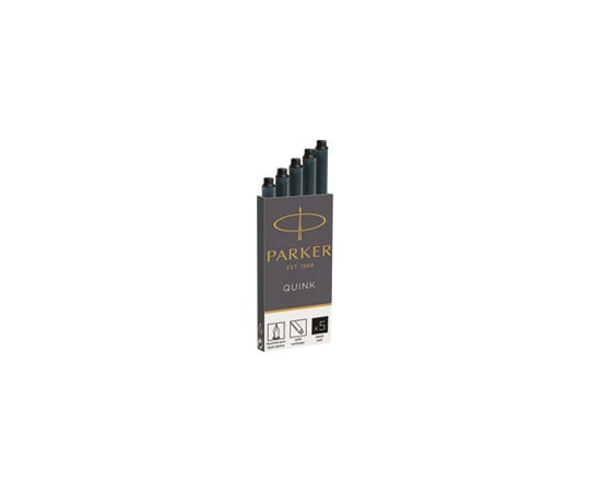 パーカー PARKER CTインク ブラック 5本 19 50382 1個(ご注文単位1個)【直送品】