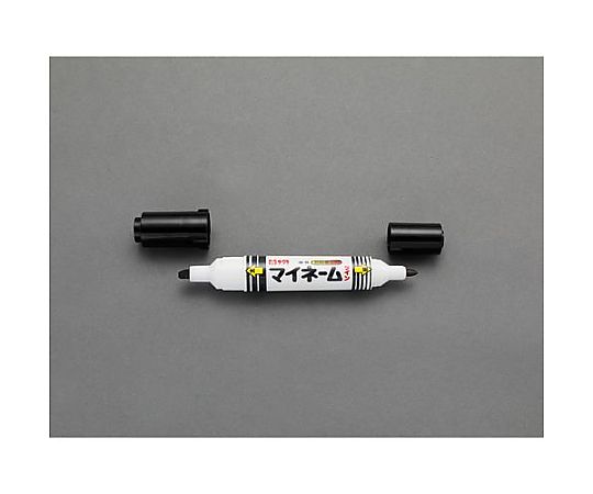エスコ [黒/太・細字] 油性マーカー EA765MV-124 1本(ご注文単位1本)【直送品】
