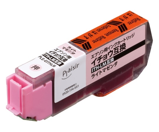 エレコム プレジール 汎用インクカートリッジ ライトマゼンタ(染料) PLE-EITHLM 1個(ご注文単位1個)【直送品】