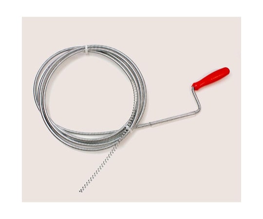 和気産業 排水口つまり解消! クランク型パイプクリーナー 長さ3m ZC-006 1個（ご注文単位1個）【直送品】