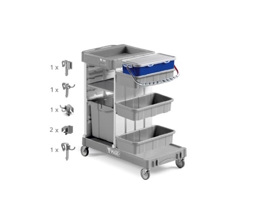 リンレイ プロフィット ハイジェニックカート B100 949873 1台(ご注文単位1台)【直送品】