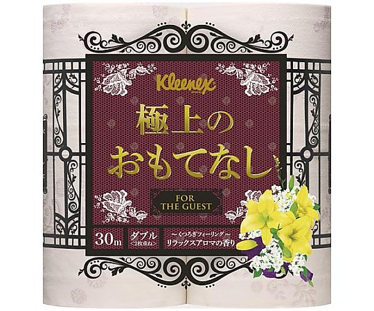 クレシア クリネックス極上のおもてなし4ロール30mダブル 22810 1パック(ご注文単位1パック)【直送品】