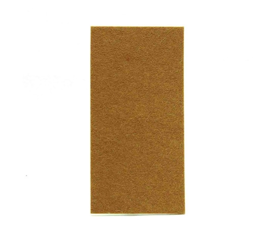 和気産業 フェルトシート ハードタイプ 厚み2mm×横70mm×縦140mm 茶 2枚入 FU1001 1袋(ご注文単位1袋)【直送品】