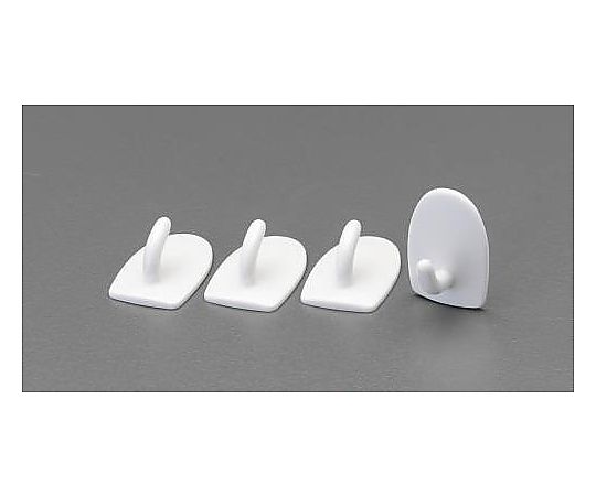 エスコ 0.5kg フック(粘着付/4個) EA638LL-31 1pk(ご注文単位1pk)【直送品】